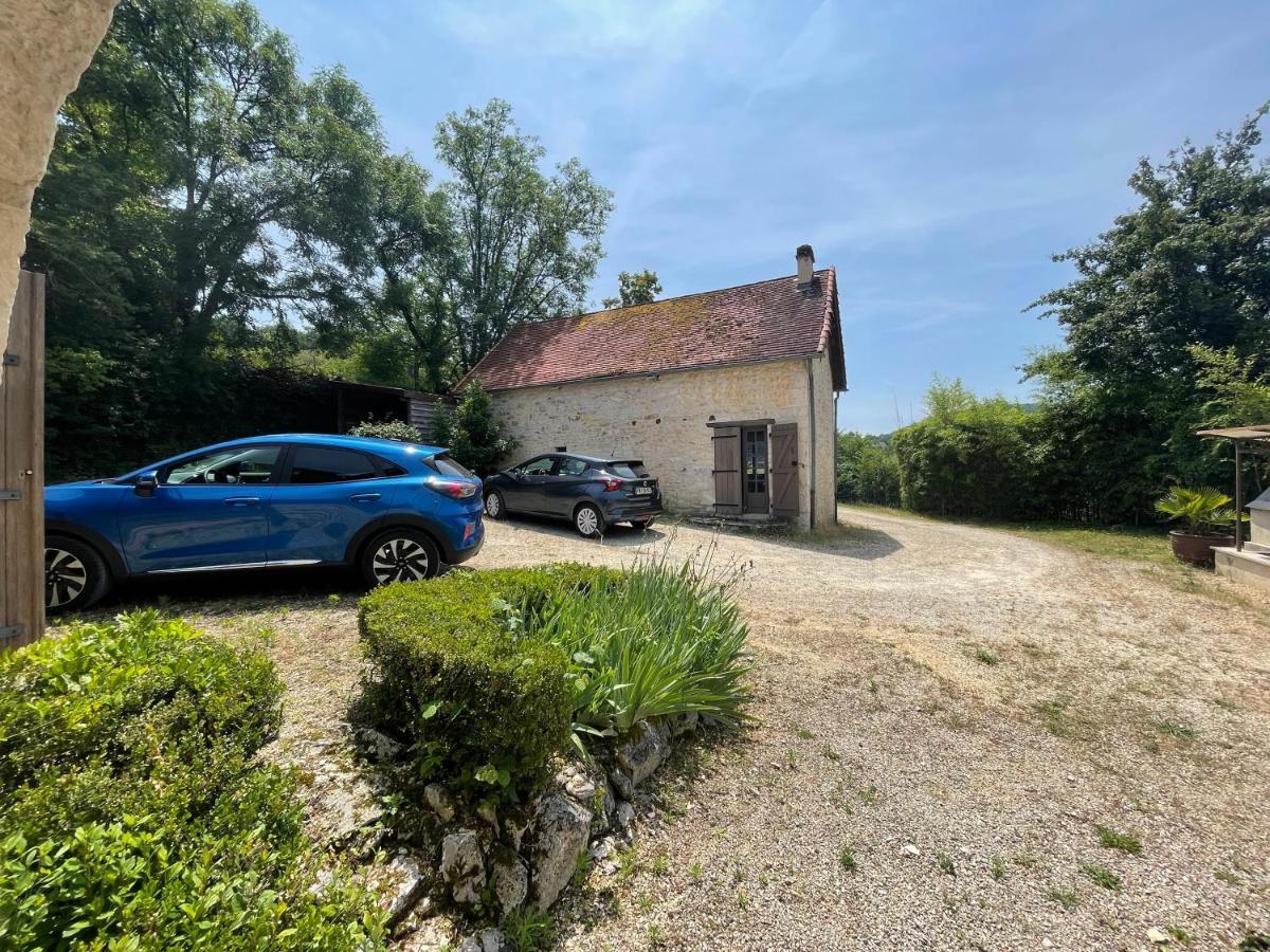 Villa Domaine Du Bonheur En Pierre Avec Piscine, Proche Sarlat Carlux Exterior foto