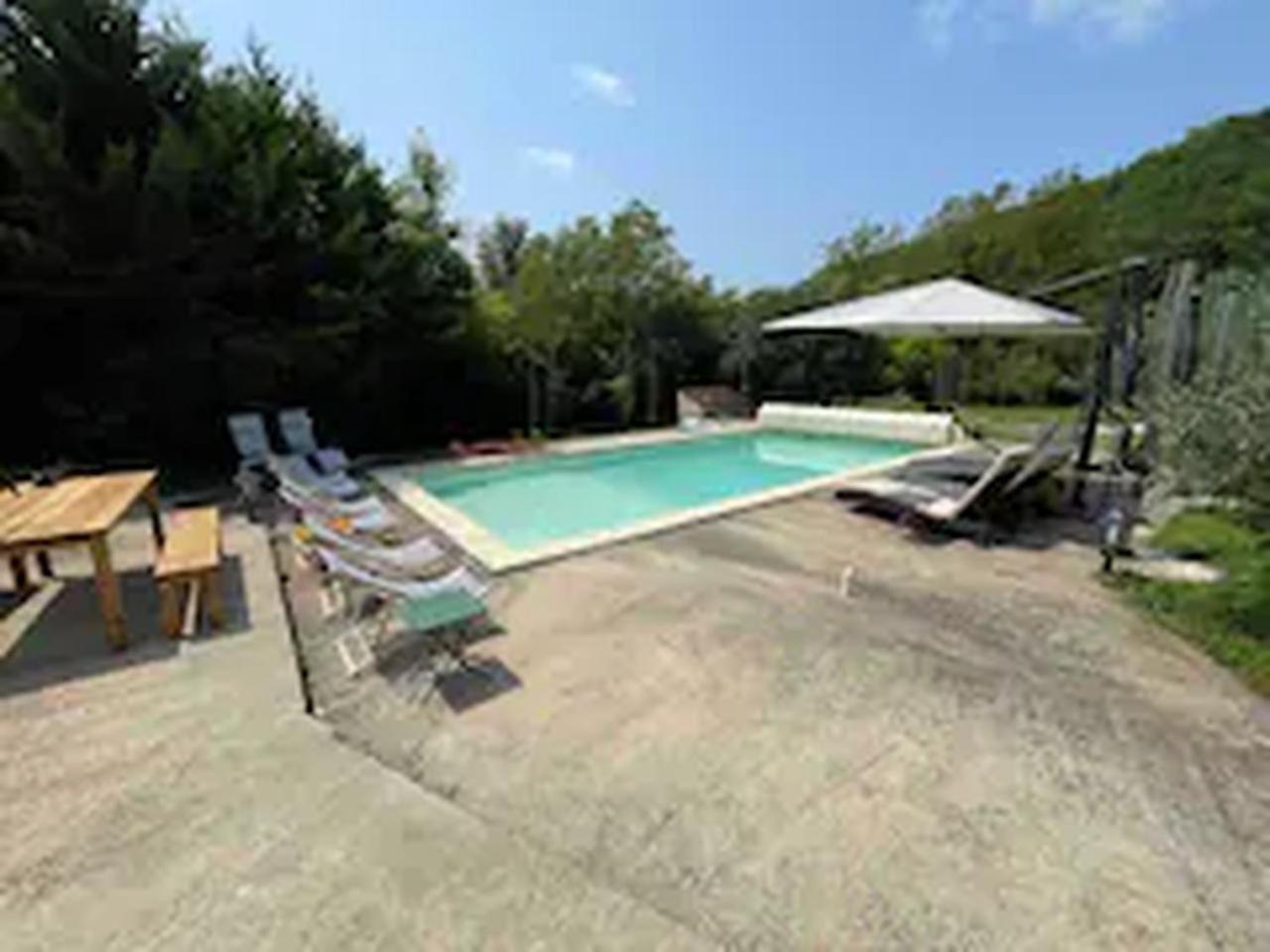 Villa Domaine Du Bonheur En Pierre Avec Piscine, Proche Sarlat Carlux Exterior foto