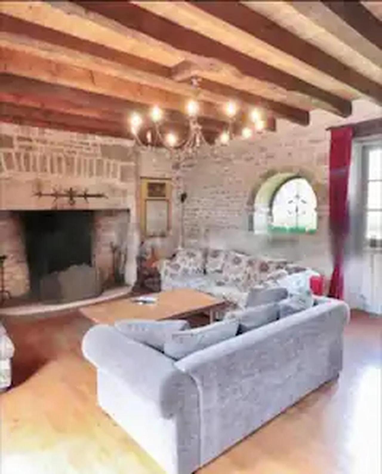 Villa Domaine Du Bonheur En Pierre Avec Piscine, Proche Sarlat Carlux Exterior foto