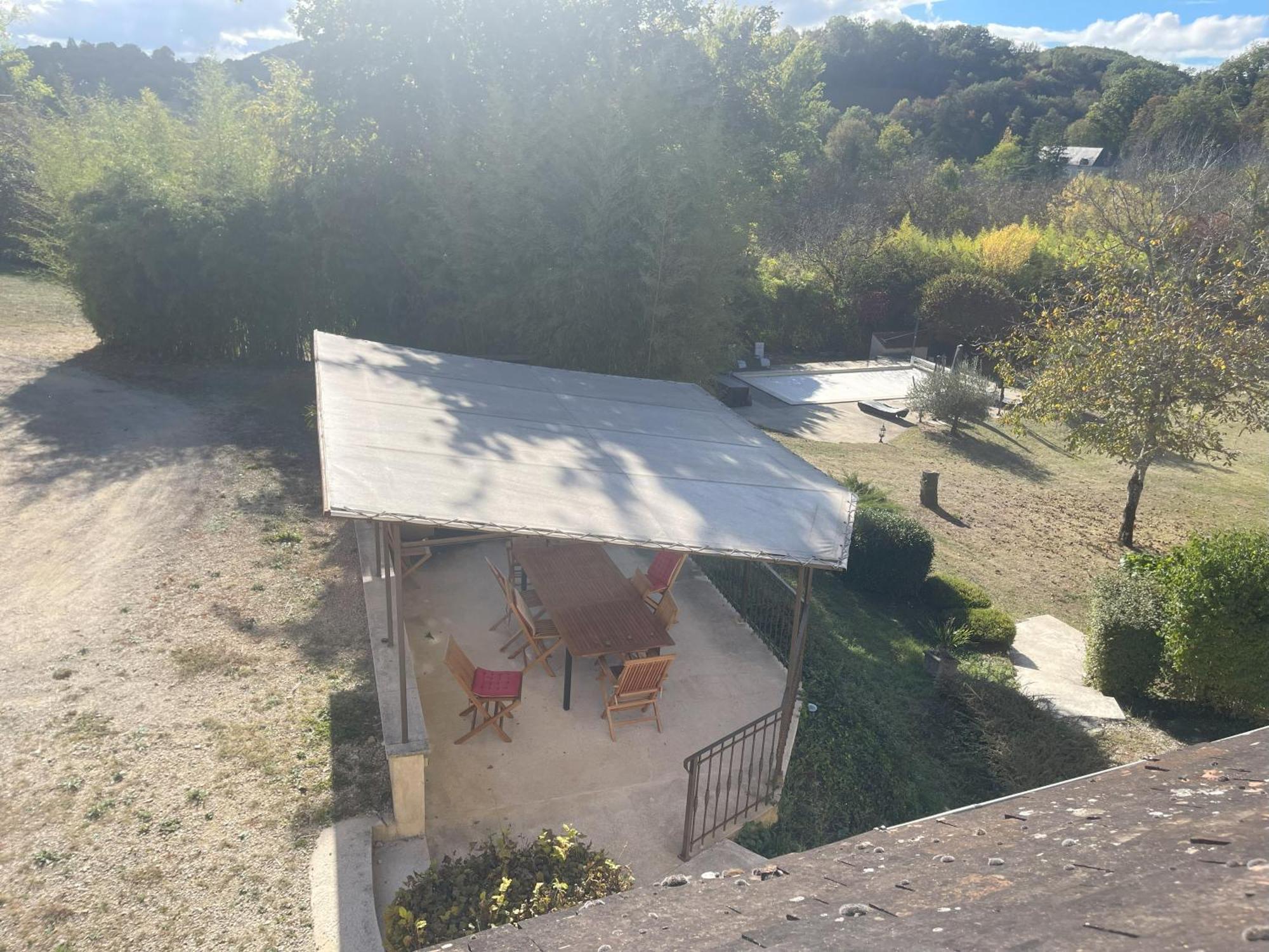 Villa Domaine Du Bonheur En Pierre Avec Piscine, Proche Sarlat Carlux Exterior foto